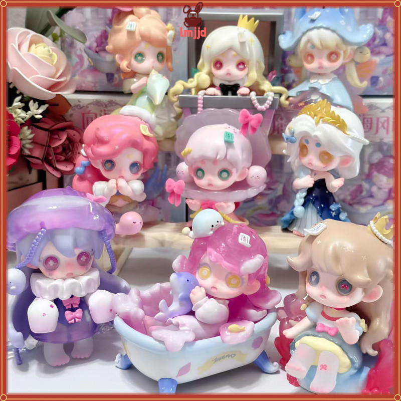 Ghost Keeno Third Generation Wishing Blind Box อินเทรนด์ของเล่นตุ๊กตาน่ารักเดสก์ท็อปตกแต่ง