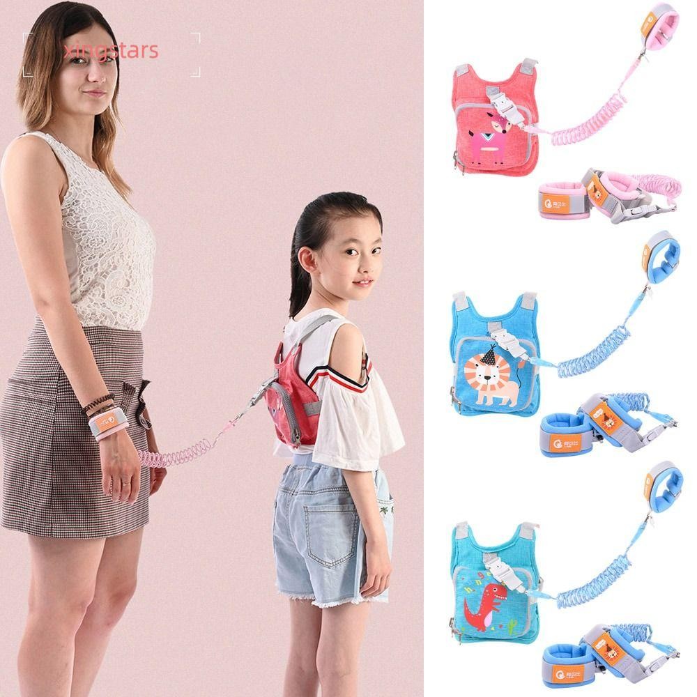 ซิงสตาร์ ลิงค์ข้อมือป้องกันการสูญหาย, สายจูงสายรัดเด็กวัยหัดเดินแบบปรับได้แบบพับได้, สายจูงเด็กน่ารักไดโนเสาร์ผู้ช่วยสายเข็มขัด