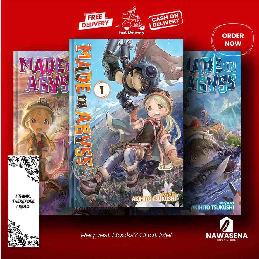 Made In Abyss (มังงะ / การ์ตูน) ( ชุดเล่ม 1 - 12 เล่ม) By Akihito Tsukushi (ภาษาอังกฤษ)