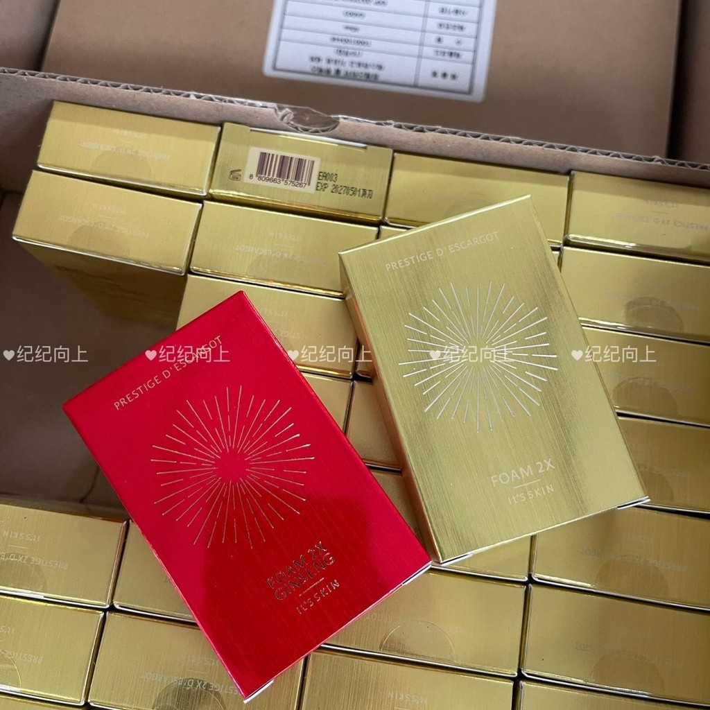 เกาหลี itsskin Itskin โสมสีแดงคริสตัล Diamond Snail ทําความสะอาดผิวหน้า Cleanser หญิง Gentle Cleansi