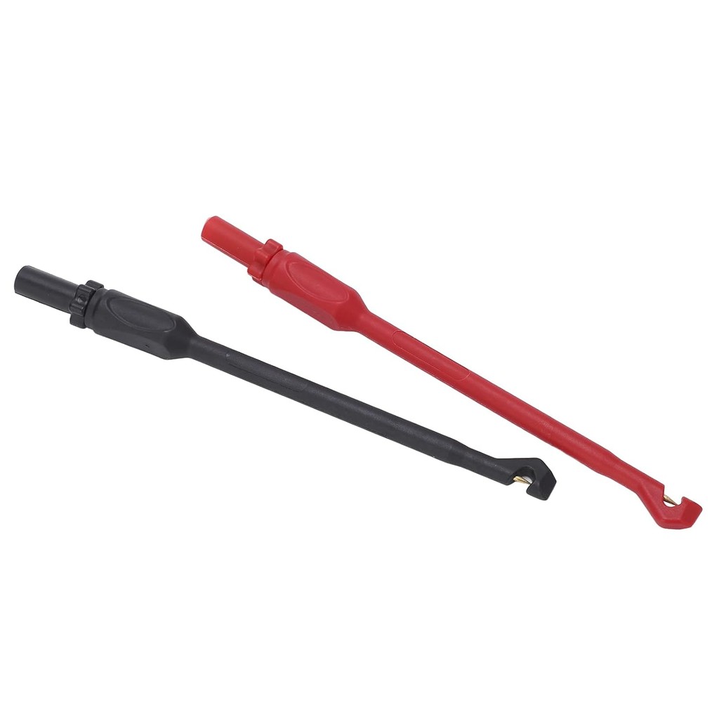 2PCS J30016 Piercing Probe Kit Multimeter Test Hook with 4mm Insulation Connector for Car Repair Tes