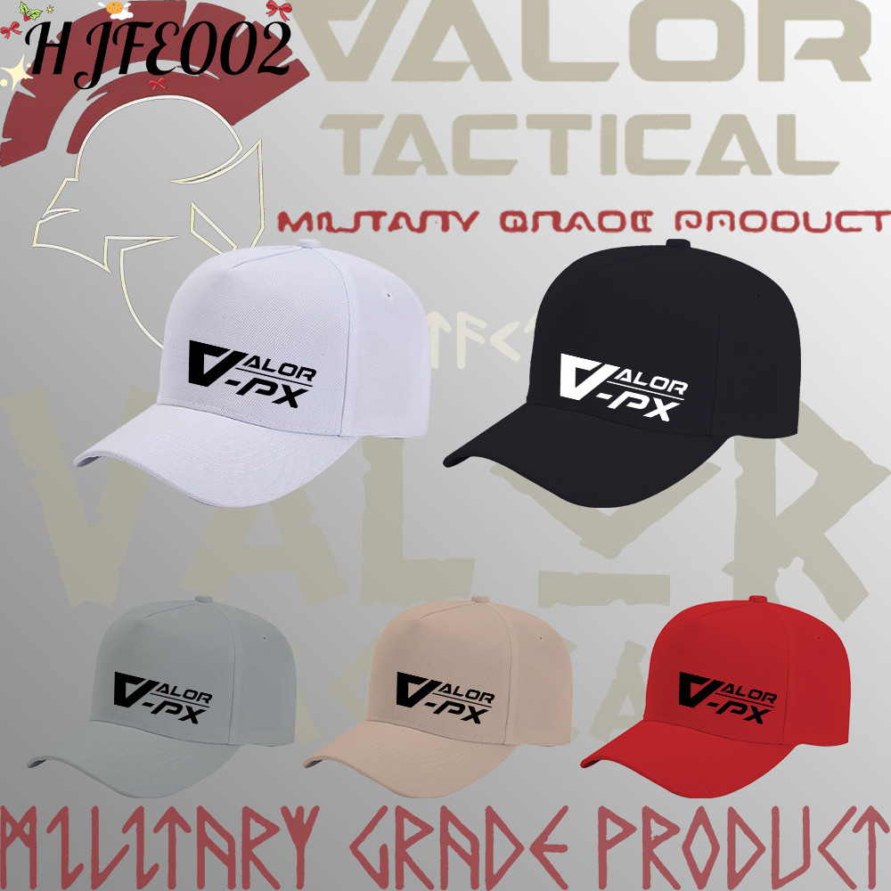 Valor PX - Tuentham Tactical อัลบั้มเพลง พิมพ์ลายโลโก้ ผ้าหนา กันแดด กันลม หมวก Outdoor hat#014