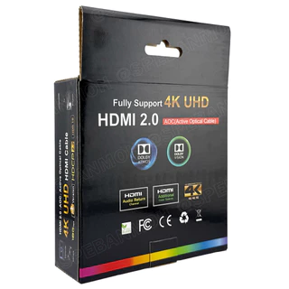 [ 1 เส้น ] GS-FOC-HDMI สาย HDMI 4K Fiber Optic Version 2.0 Support 4K สายต่อทีวี ต่อจอมคอม สายต่อโน๊ตบุ๊ค HDMI 2.0 ต่...