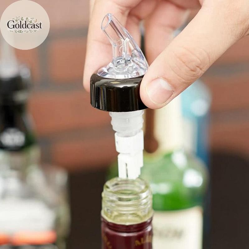 GOLD แบบพกพา 20ml ตัวรินไวน์เชิงปริมาณแอลกอฮอล์ค็อกเทล Dispenser Bar เครื่องมือ TH
