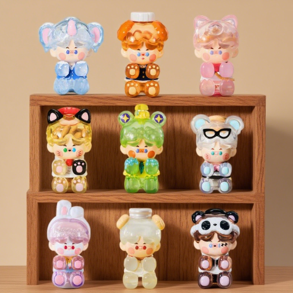 POPMART PINO JELLY In Your Life Series Mystery Box ของขวัญเล่นฟิกเกอร์อินเทรนด์