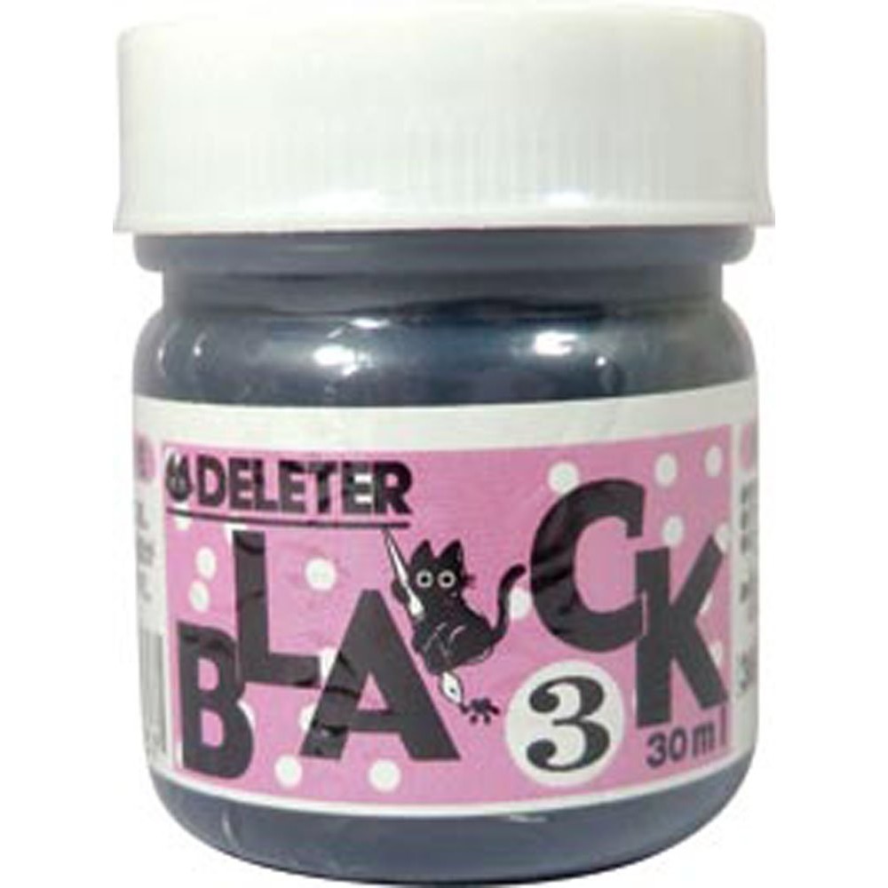 Deleter Ink 30ml Black-3 341-0004