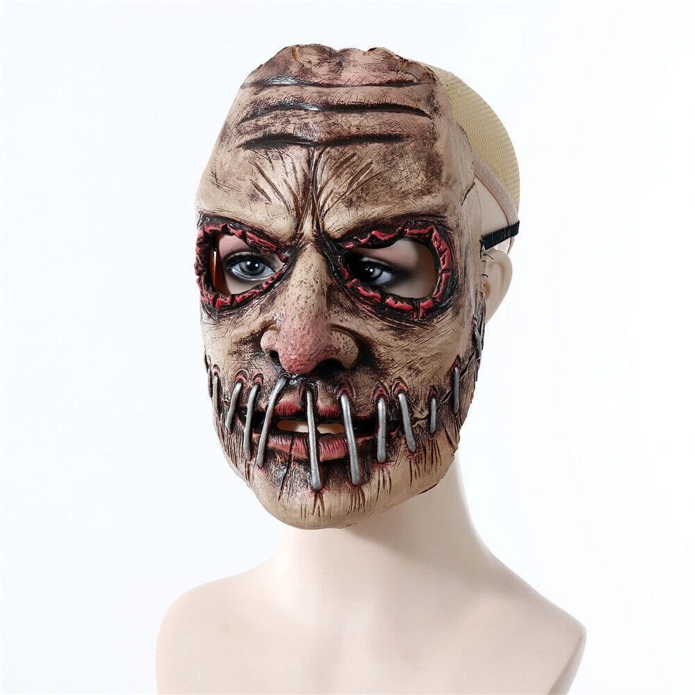 Halloween Party Horror Mask Halloween Party Big Mouth Nail Design Horror Mask
