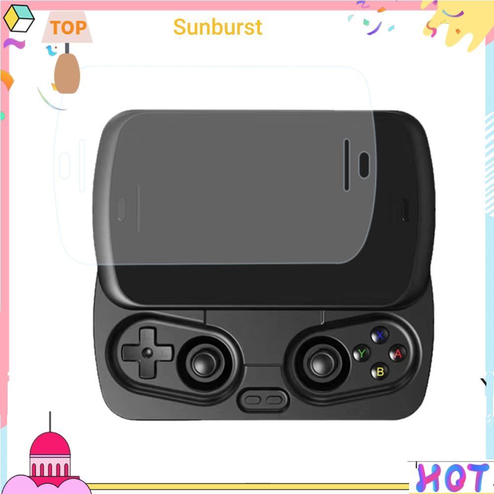 2 ชิ้นกระจกนิรภัย 9H HD ป้องกันหน้าจอฟิล์มป้องกันสําหรับ Anbernic RG Slide [Sunburst11.th]