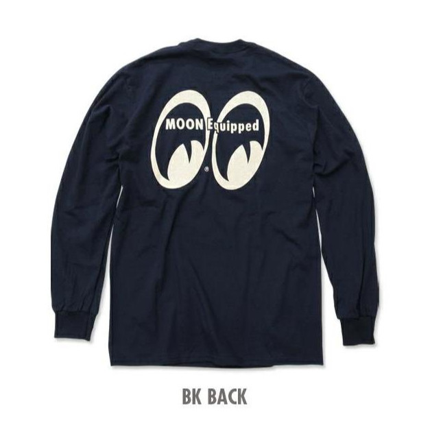 เสื้อยืดแขนยาว MOONEYES Mounted Moon ของแท้ 100%2025