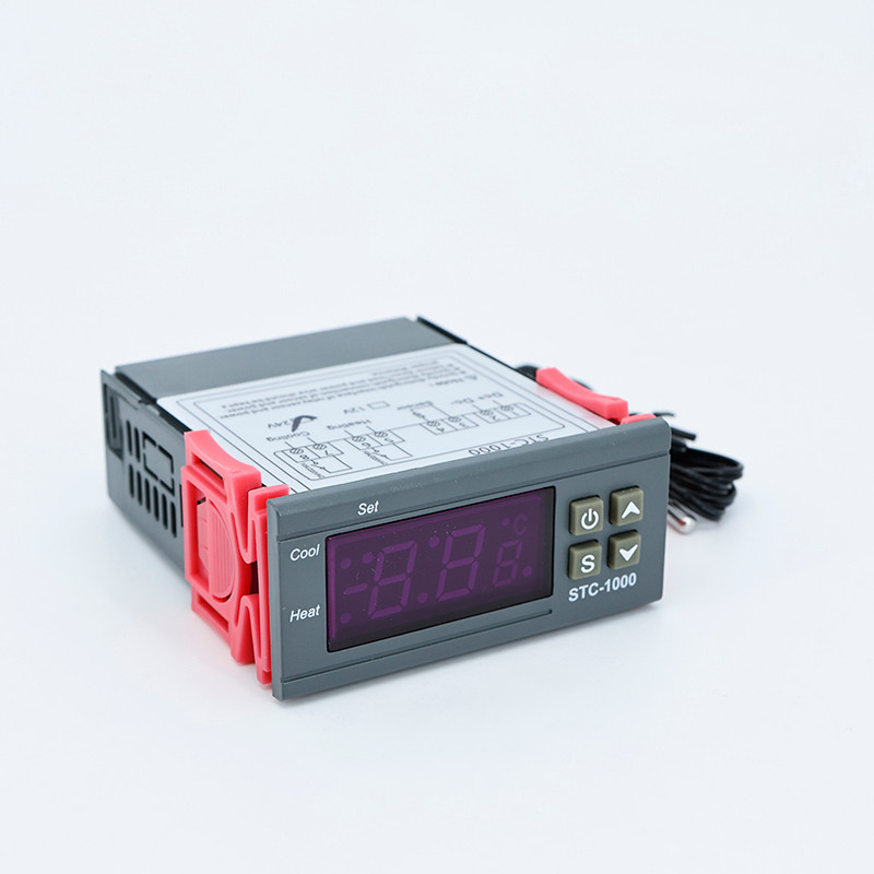 STC 1000 12V 24V 220V Digital Temperature Controller Thermostat Thermoregulator incubator รีเลย์ LED