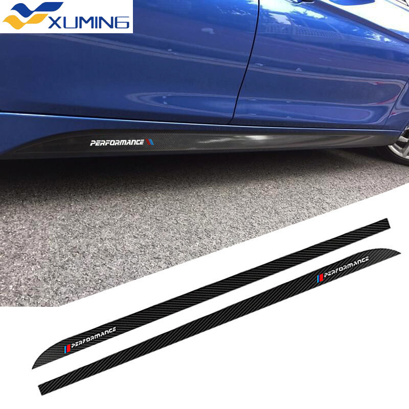 2023 2 ชิ้น 205 ซม.รถอุปกรณ์เสริมด้านข้างกระโปรง Stripe Body Decal สติกเกอร์สําหรับ BMW E90 E92 E93 