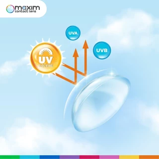 1 แถม 1 Maxim Sofair เลือกค่าสายตาได้ คอนแทคเลนส์ใส รายเดือน (สั่ง1 ชุดได้ 2 กล่อง)