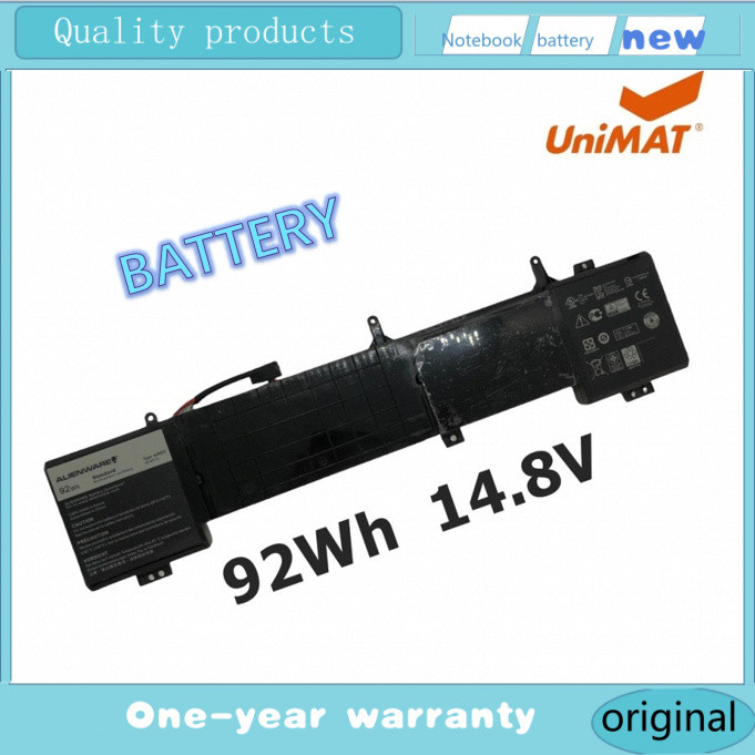 Dell แบตเตอรี่ 6JHDV (สำหรับ Alienware 17 R2 R3, Alienware P43F Series 5046J) Battery Notebook เดล แ