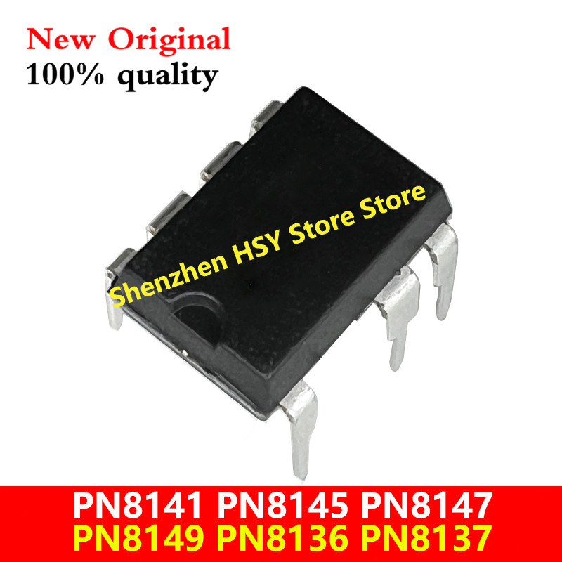 (5 ชิ้น) 100% ใหม่ PN8141 PN8145 PN8147 PN8149 PN8136 PN8137 DIP-7
