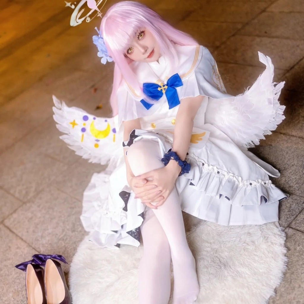 【พร้อมส่ง】blue archive cosplay anime figure hoshino คอสเพลย์เกมตัวละครเครื่องแต่งกายประสิทธิภาพ