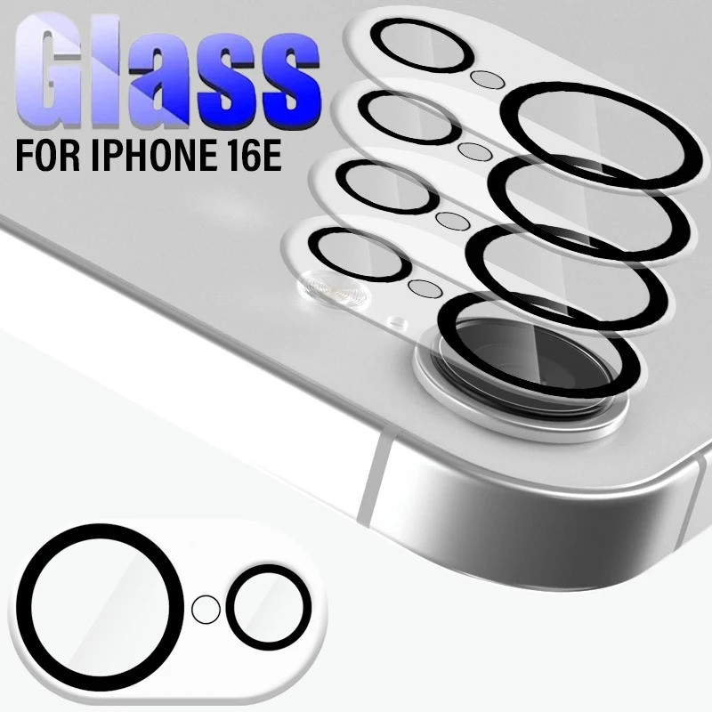 1-10PCS HD กระจกนิรภัยสําหรับ iPhone 16 E 16E เลนส์กล้องด้านหลัง Anti Scratch ป้องกันฟิล์มอุปกรณ์เสร