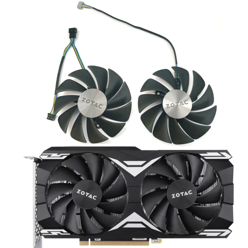 ใหม่ 89 มม.4PIN GA92S2U RTX 3050 GPU พัดลม,สําหรับ ZOTAC GeForce RTX 3050 3060 3060TI การ์ดพัดลมระบา
