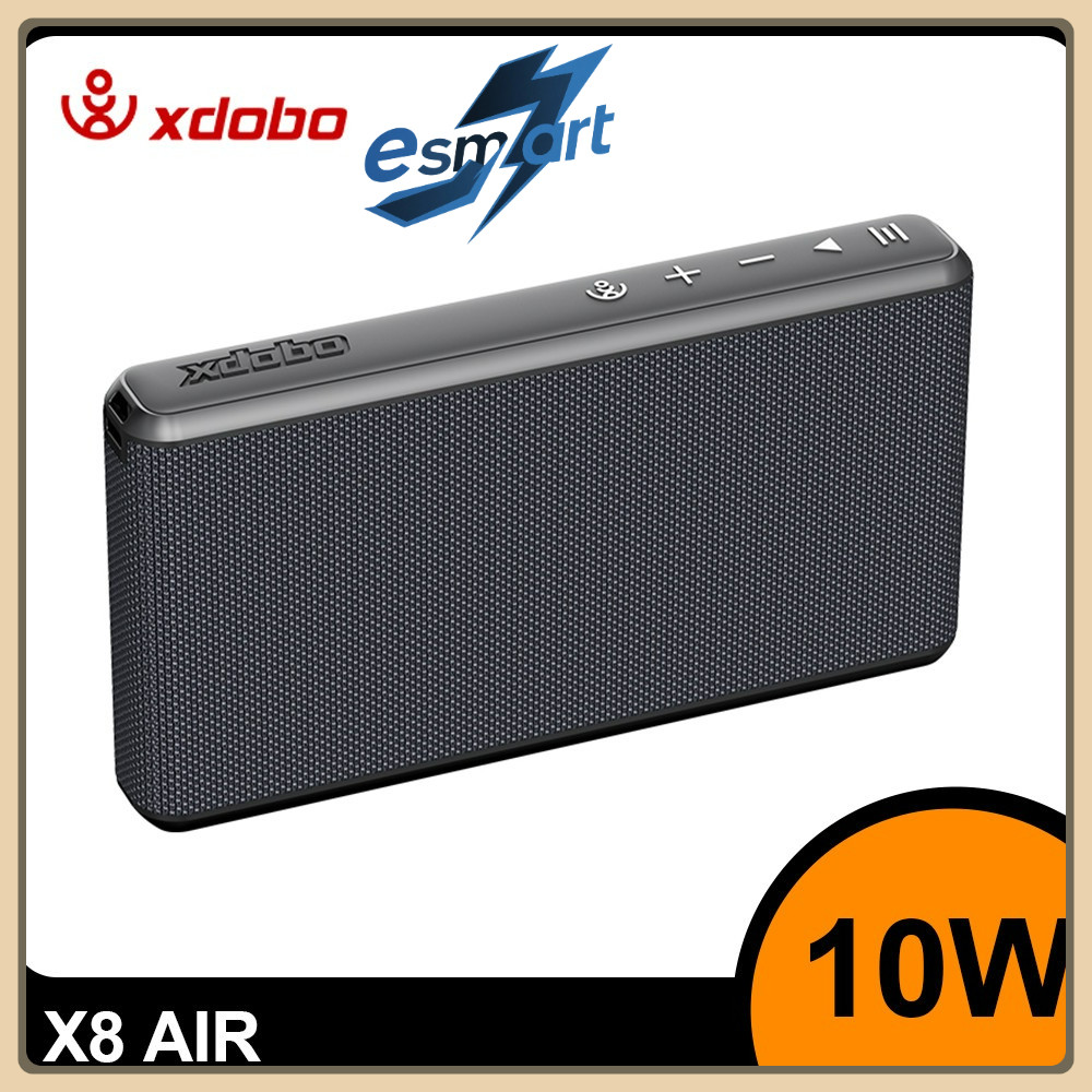 XDOBO X8 Air 10W แบบพกพาไร้สายบลูทูธลําโพงกันน้ํากลางแจ้งลําโพงซับวูฟเฟอร์รองรับ AUX/TWS Soundbar