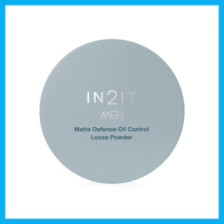 In2It Men Matte Defence Oil Control Loose Powder 20g แป้งฝุ่นสูตรพิเศษ ที่ออกแบบมาเพื่อผู้ชายโดยเฉพาะ.
