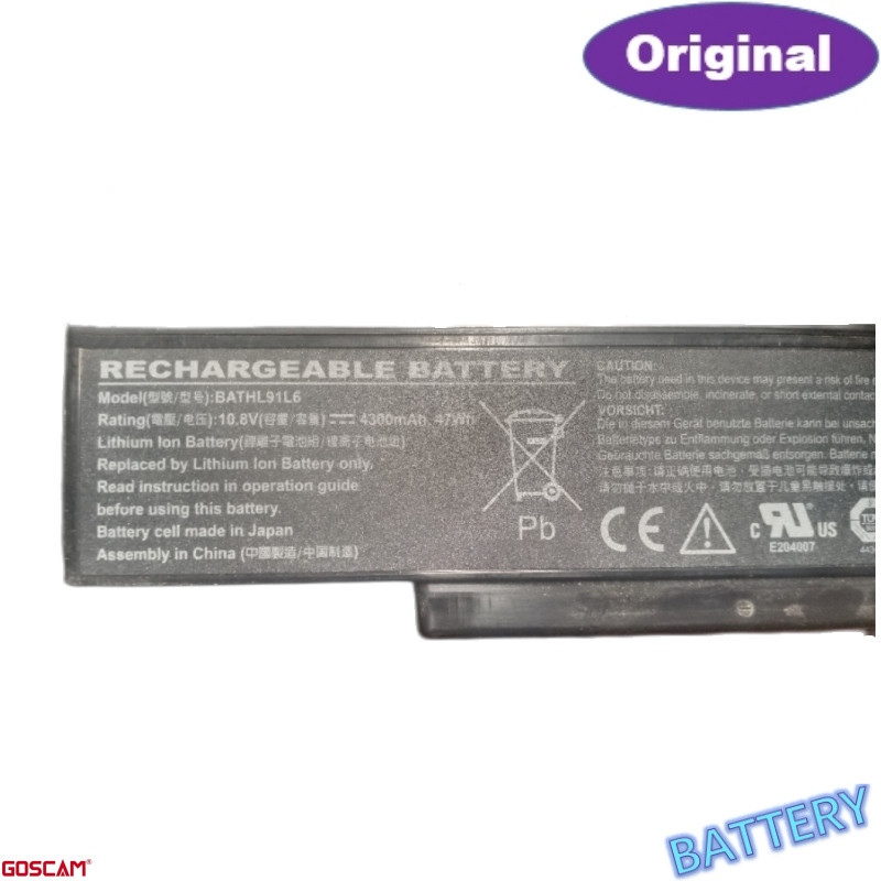 BATHL90L6 แบตเตอรี่แล็ปท็อป สำหรับ BENQ joybook S46 K42 K461 K462 K463 BATHL90L6/91L6 battery good.