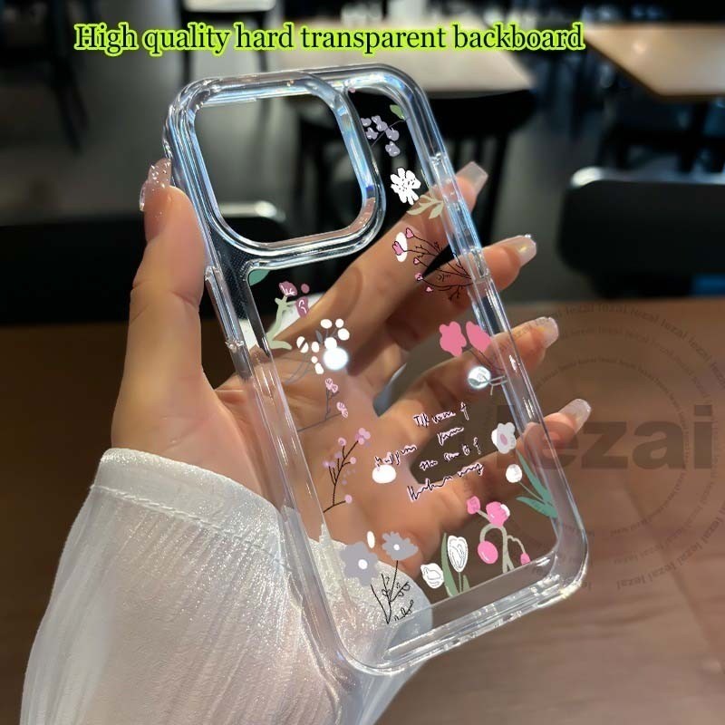 เคส Honor 400 Pro Lite 400Pro 400 Pro 400 Lite 5G เคสแข็งดอกไม้กันกระแทกฝาหลัง