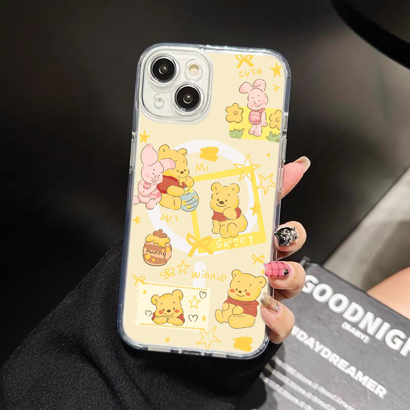 🧸POPPA🧸 ส่งจากไทย เคสโทรศัพท์มือถือ เคสไอโฟน กันกระแทก สําหรับIPHONE 16 11 12 13 14 15PRO MAX 7Plus XS/XR XSMax
