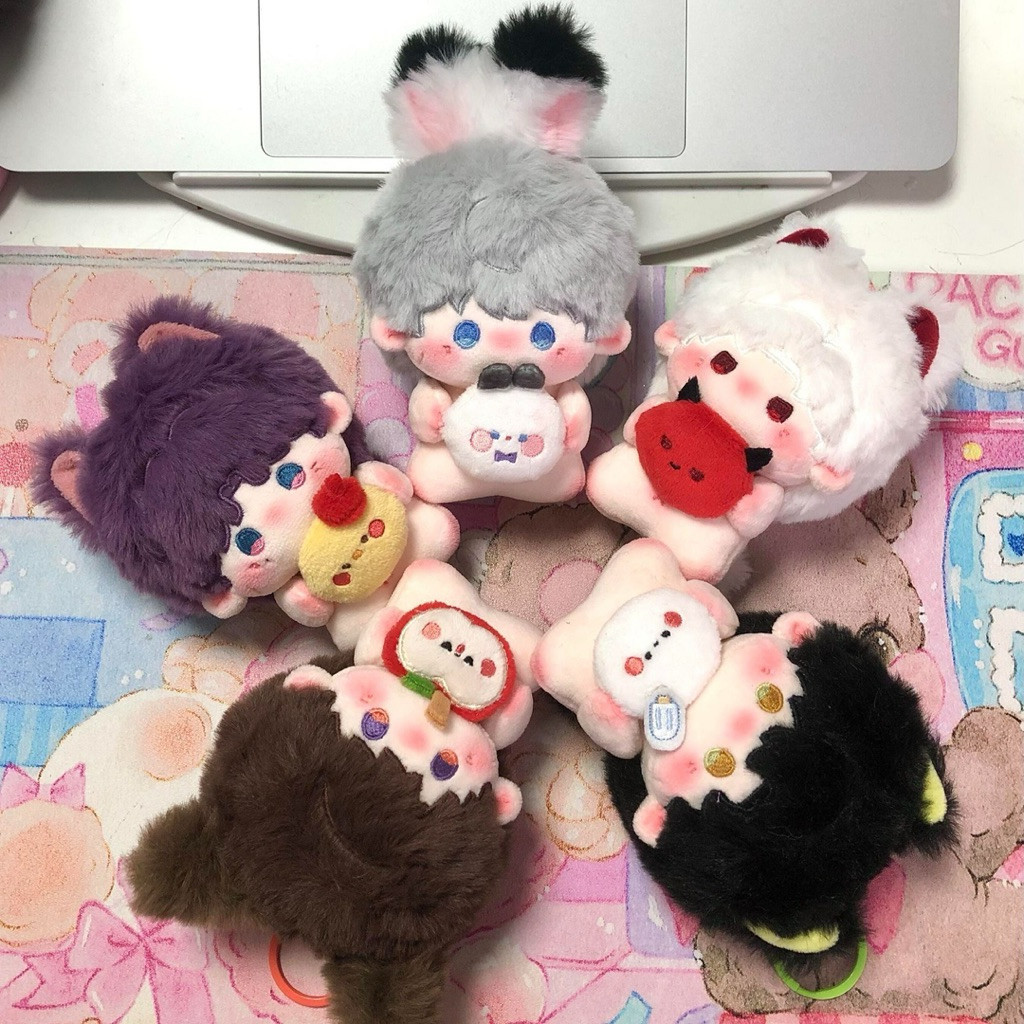 GANTUNGAN Plushie Deluxe Love และ Deep Space กอดตุ๊กตาแขวนกระเป๋า LADS Sylus Caleb Rafayel Zayne Xav