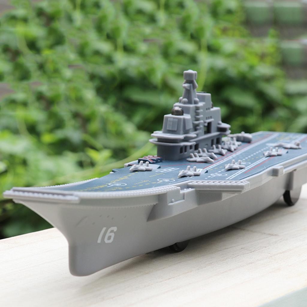 [Tachiuwa21] 4D Model Battleship Aircraft Carrier Toy Submarine, Plastic Model Warships Ship