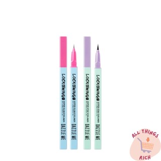 DAZZLE ME Lock & Wing! Hyper Slim - Hyper Stay Eyeliner แดซเซิล มี ติดทนนาน กันน้ำ กันเหงื่อ