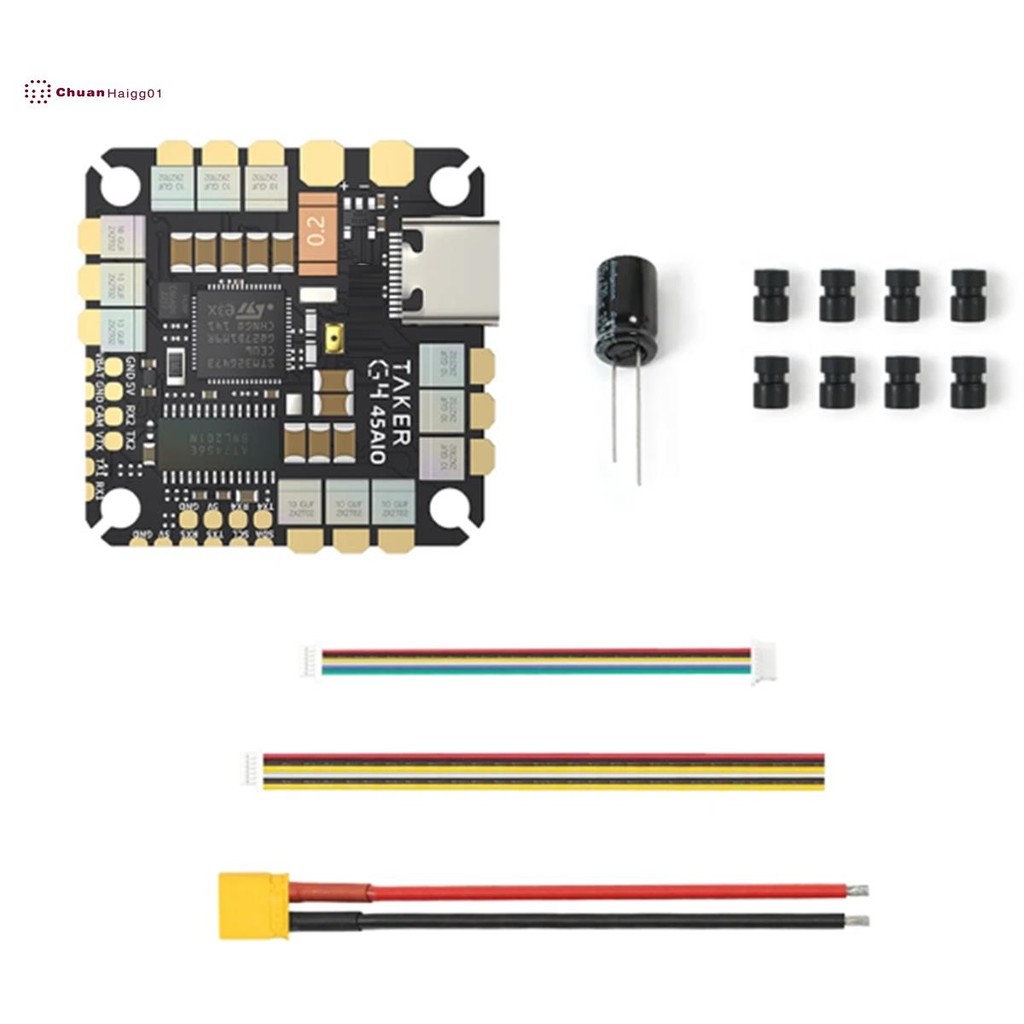TAKER G4 45A AIO Baro OSD G473 Flight Controller BLHELIS 45A ESC FET โดยตรง 2-6S สําหรับ FPV Freesty