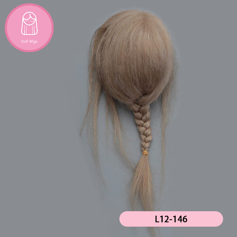 วิกผมสําหรับตุ๊กตา BJD L12-146 ขนาด 10.5 ซม. 1/12 วิกผมอุณหภูมิสูงผมยาว bjd ตุ๊กตาวิกผม BJD ตุ๊กตาอุปกรณ์เสริม wig hair only