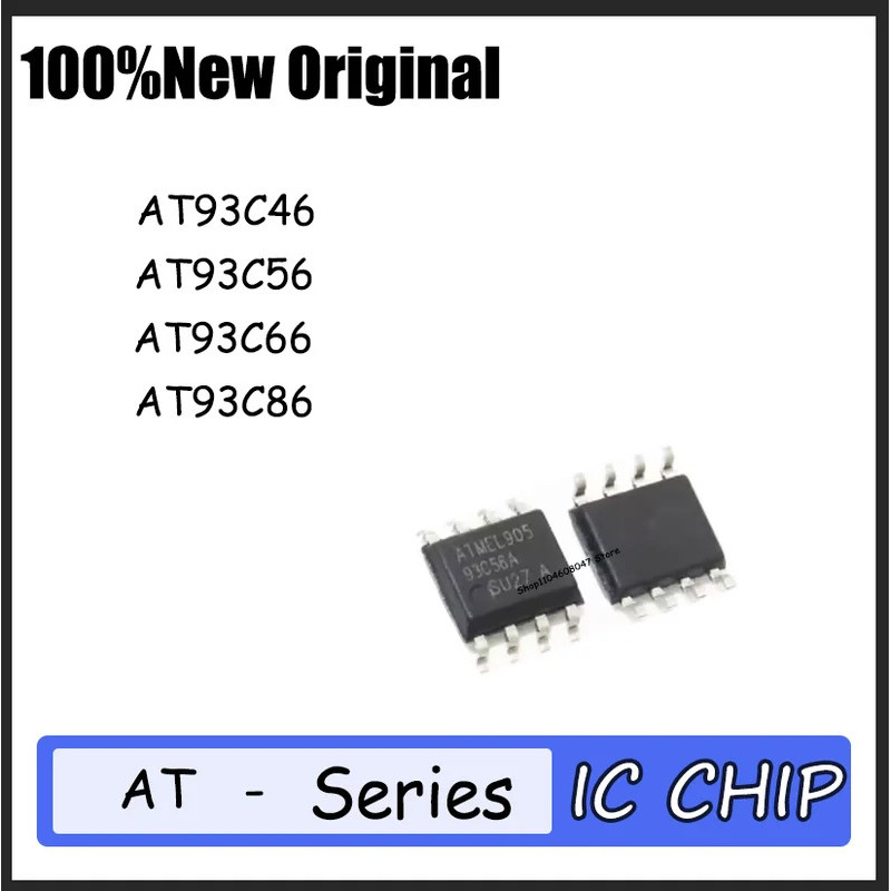 1-5PCS AT93C46 AT93C56 AT93C66 AT93C86 93C46 93C56 93C66 93C86 SOP8 ชิป ic