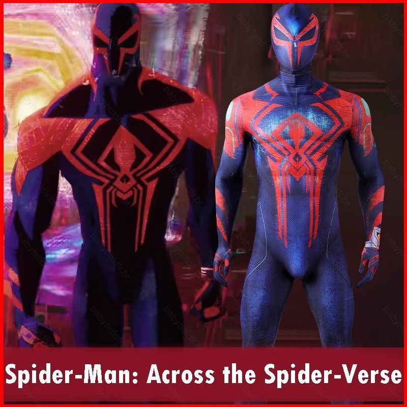 ชุดคอสเพลย์ทึกลาย Spider-Man 2099 Miguel OHara ตกแต่งฮาโลวีนหรือการแสดง