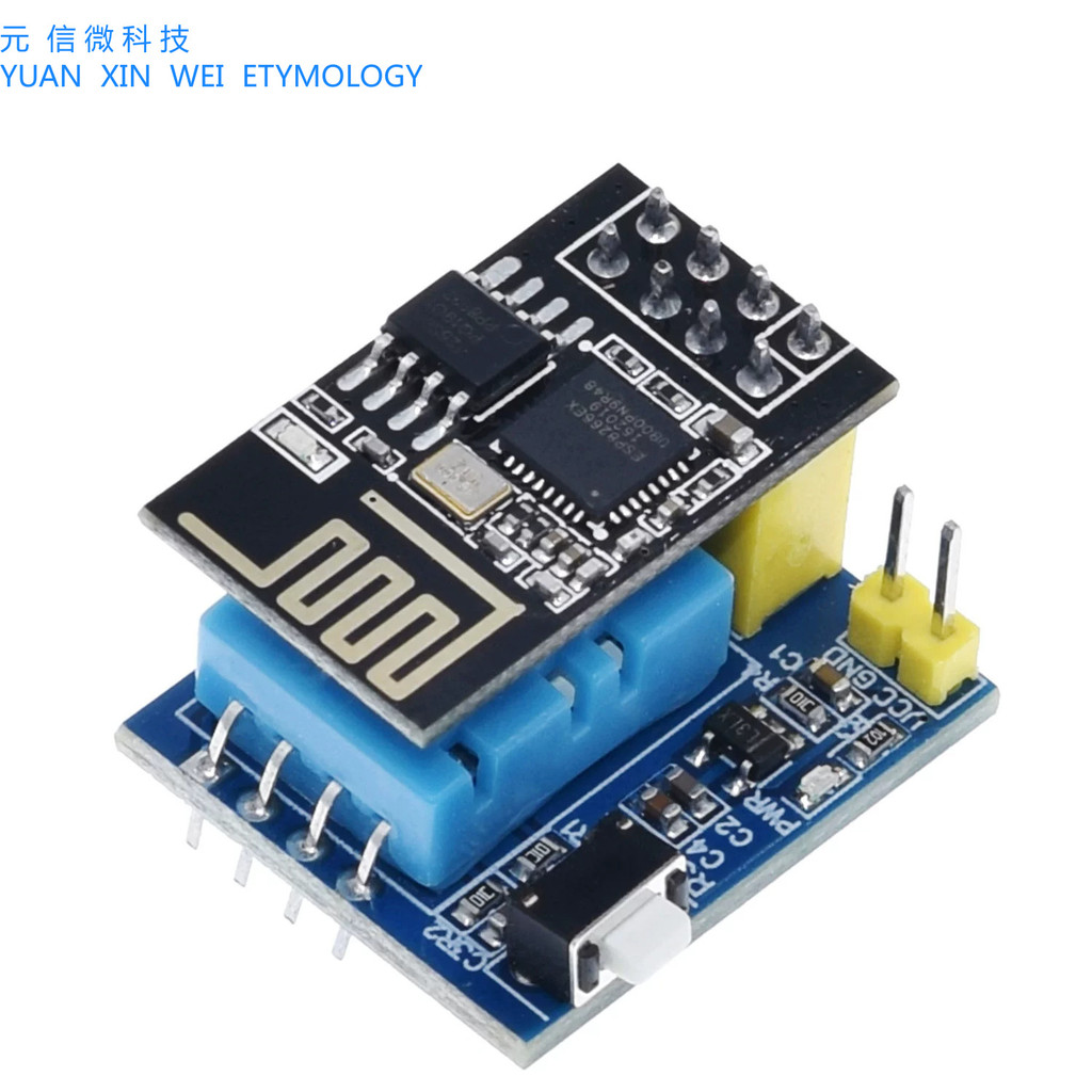 ESP8266 ESP-01 ESP-01S DHT11 ความชื้นอุณหภูมิ WiFi Node โมดูล