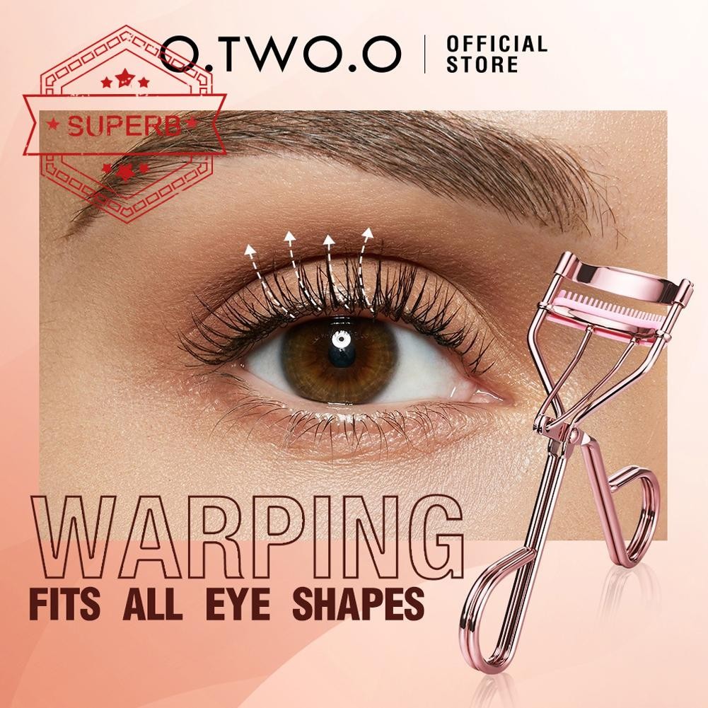 ❦ไดอะดู❦ O.two.o หวี Eyelash Curler Warping เหมาะกับ All Eye Shapes ขนตาแต่งหน้าง่ายเพิ่มเติมในการดั