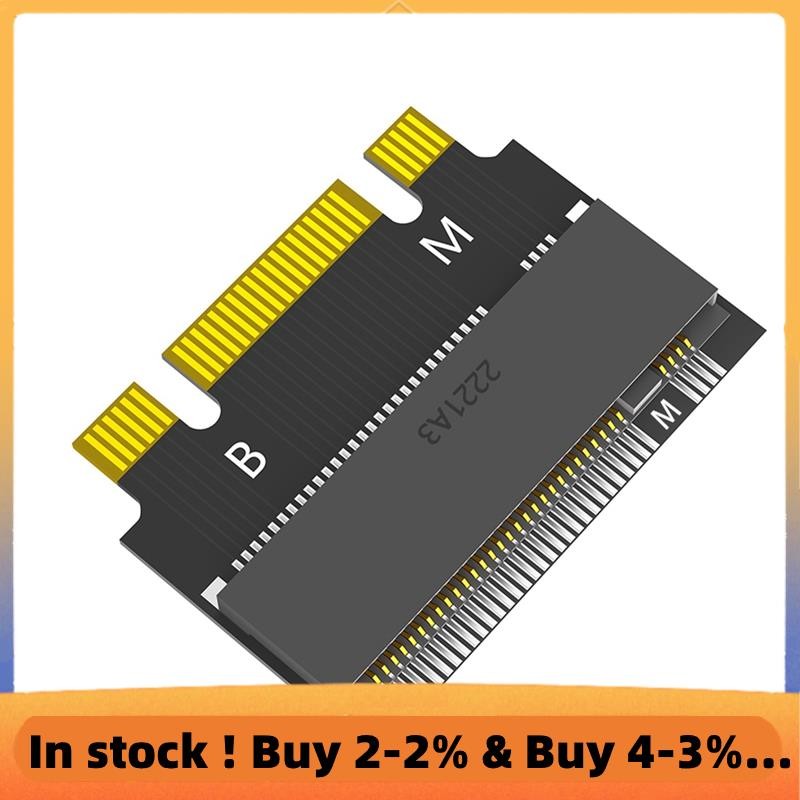 อะแดปเตอร์ขยายพลาสติก M.2 NVME M-Key B + M 2230 ถึง 2242 วงเล็บ SSD Soild Hard Disk Converter กรอบสําหรับคอมพิวเตอร์เดสก์ท็อป
