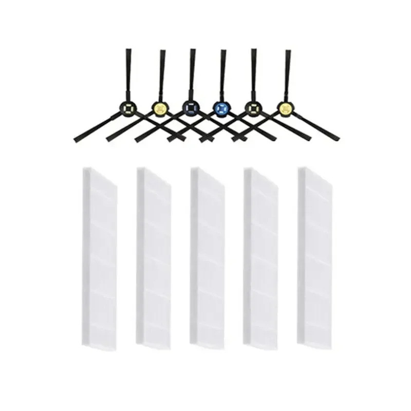 เครื่องดูดฝุ่น HEPA Filter แปรงด้านข้างสําหรับ ILIFE V3X หุ่นยนต์เครื่องดูดฝุ่นอุปกรณ์เสริม