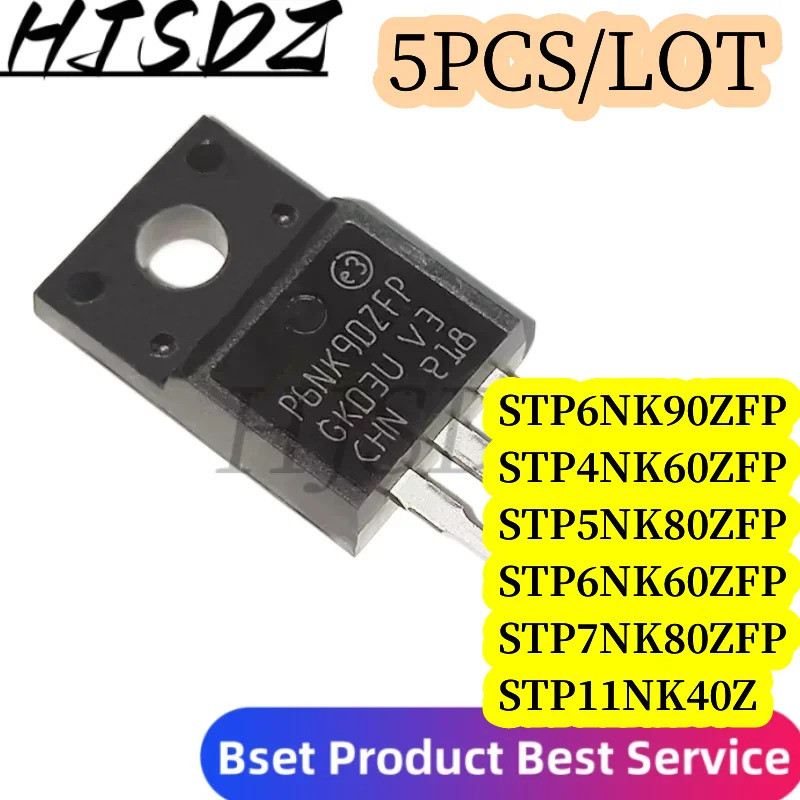 1-5PCS STP6NK90ZFP STP4NK60ZFP STP5NK80ZFP STP6NK60ZFP7NK80ZFP STP11NK40Z P6NK90ZFP40Z P4NK60ZFP7NK8