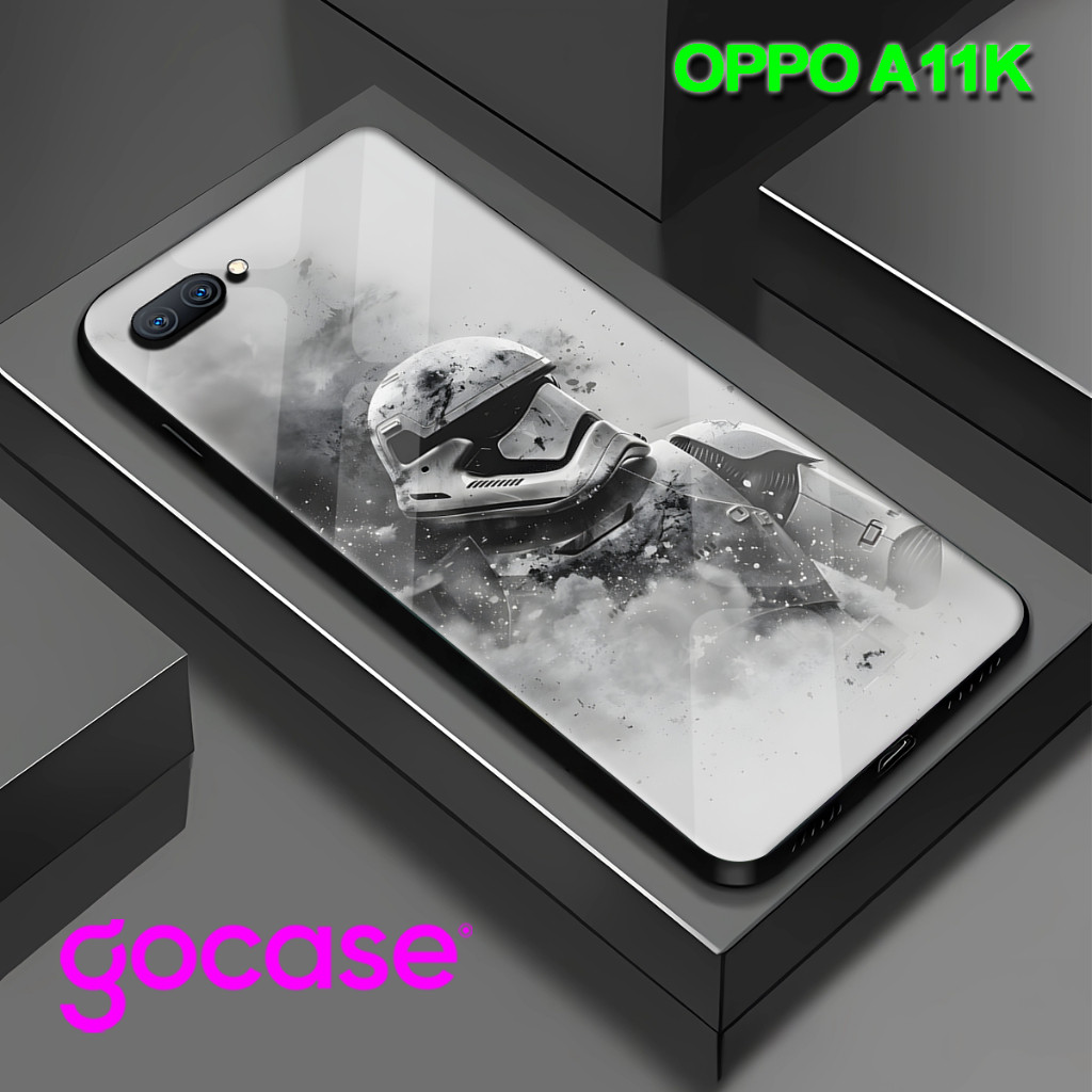 (KL 2) GLOSSY สําหรับ OPPO A11K l อะนิเมะ motif CASING l บทคัดย่อ l น่ารัก l Gamers l ROG l กรณี l ล
