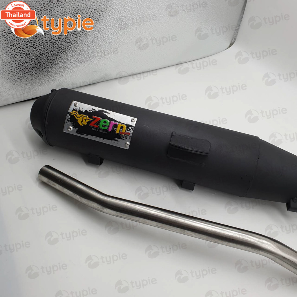 เซินเรสซิ่ง ท่อผ่าดัง ปลาย3รู WAVE125ปลาวาฬ ท่อผ่าเวฟ125ปลาวาฬ