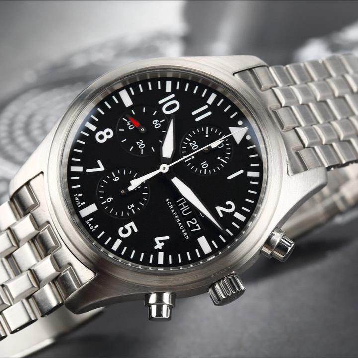 IWC IWC IWC Pilot Mens Watch Automatic Mechanical Chronograph Mens Watch IW371704