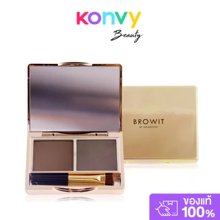 Browit Easy Drawing Brow Shadow 4g บราวอิท ผลิตภัณฑ์แต่งคิ้วชนิดฝุ่น.