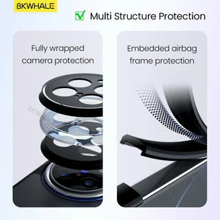 BKWHALE 360° หมุนวงเล็บแม่เหล็กสําหรับVivo X200 Pro X300 Pro X200S X100S X100 Ultra Y100 Y200 Y300 Y400 Pro V60 V50 V40 V30 Lite X200 Pro Mini Clearกรณี