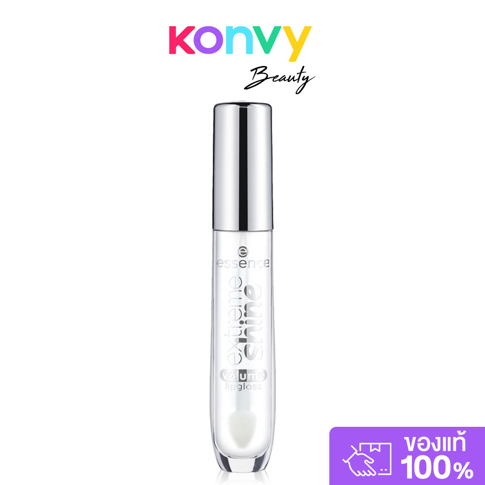 essence Extreme Shine Volume Lipgloss 5ml #01 เอสเซนส์ ลิปกลอสสีใส เนื้อลิปมันวาว.