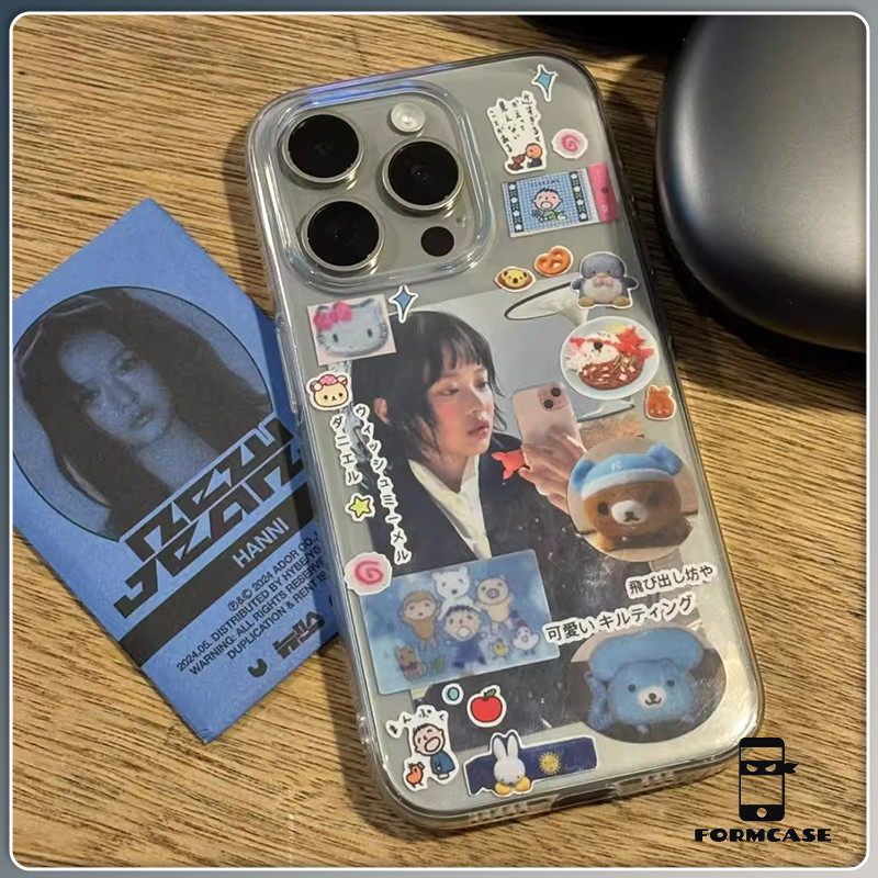 โปร่งใส จัดส่งจากประเทศไทย หมีฉลาด for iPhone เคสไอโฟน 11 12 13 14 15 16 PLUS PRO MAX X XS MAX XR 7/8PLUS แอปเปิ้ลโทรศัพ