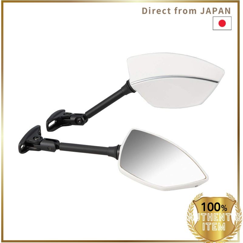 Kijima Bike Parts Mirror TECH08 Cowl Mirror 6mm Bolt '07 Safety Standard Compliant Left and Right Se