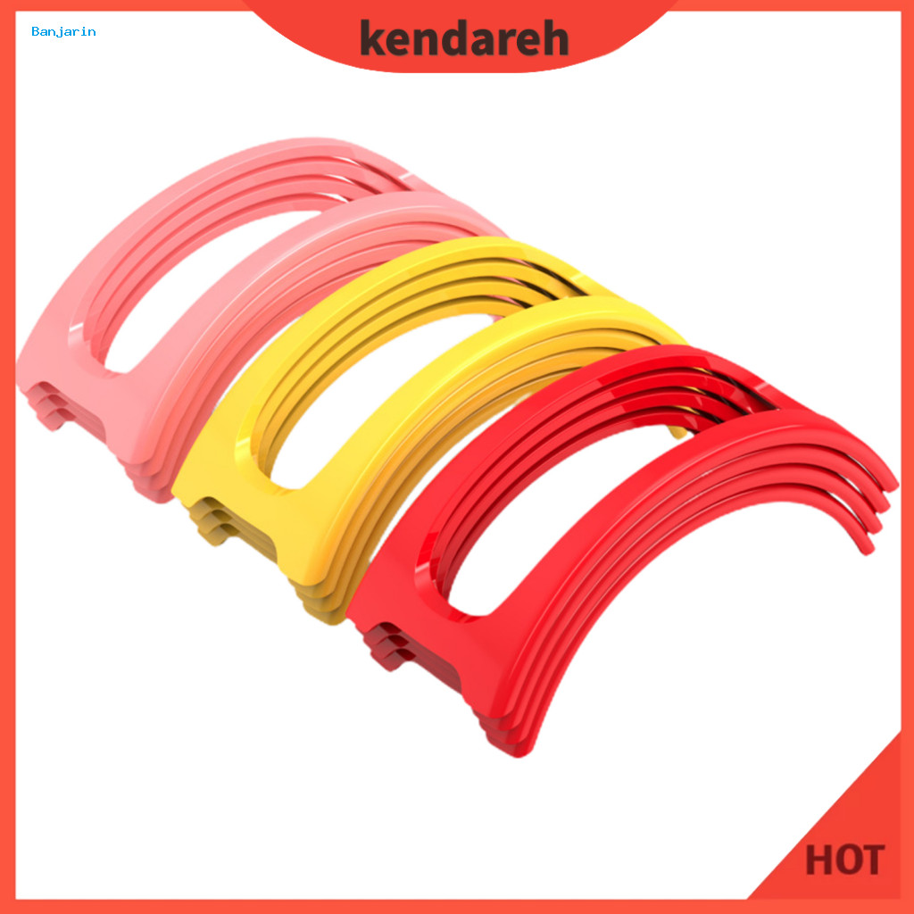 Hard Taco SHELL ถาด Taco ผู้ถือชุดที่มีสีสัน Taco ผู้ถือชุดสําหรับเสิร์ฟไก่ม้วน Hard Taco SHELL Bpa-