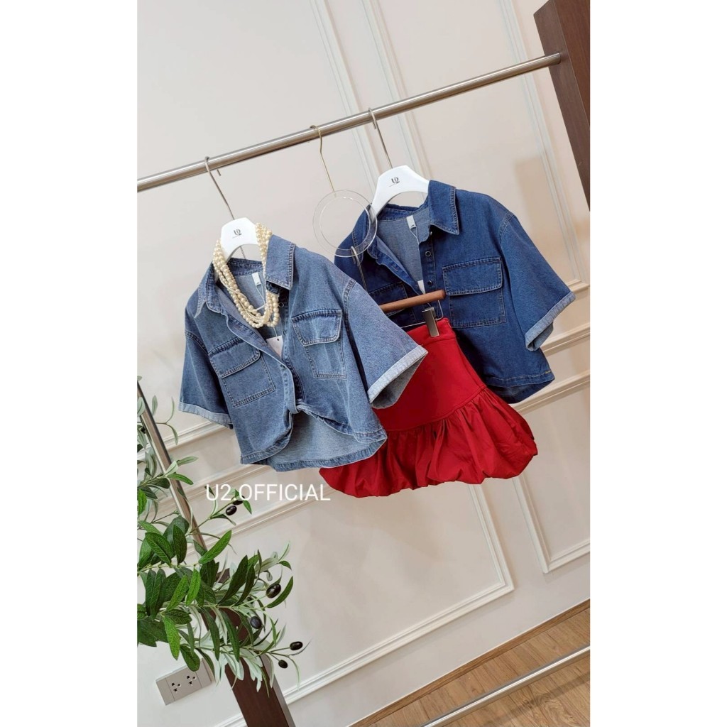 Lemon. U2 เสื้อยีนส์ผ้าฟอกนิ่มๆ ใส่สบายค่ะ ไม่หนา ไม่หนัก
