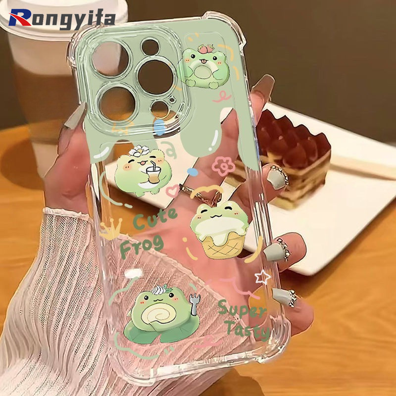 การ์ตูนครีมหมีเคสโทรศัพท์สําหรับRealme GT Neo 7 6 5 SE 3 2 2T GT7 GT6 GT5 GT3 GT2 Pro Master Q5X Q5 