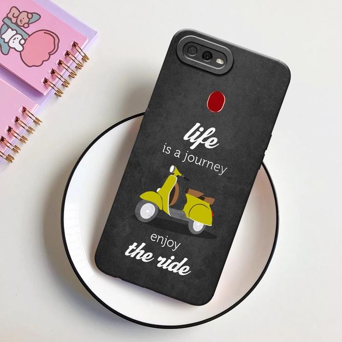 เคส 0PP* A5s / A12 / A11k Softcase Pro Camera ยืดหยุ่นนุ่มหนา Vespa Motif - Casing 0PP* A5s / A12 / 